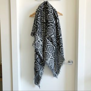 Wilfred wool blanket scarf